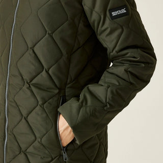 Women's Fritha III Insulated Parka Jacket Dark Khaki