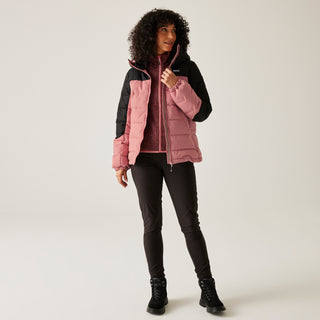 Women's Aldthorn Padded Jacket | Dusty Rose Black