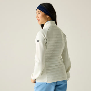 Women's Clumber Hybrid Jacket | Barely White Washed Denim