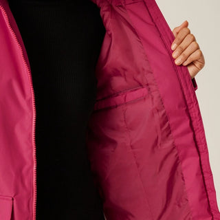 Women's Broadia Waterproof Jacket Deep Pink