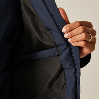 Women's Melane Waterproof Insulated Jacket | Navy Black