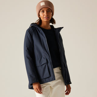 Women's Melane Waterproof Insulated Jacket | Navy Black