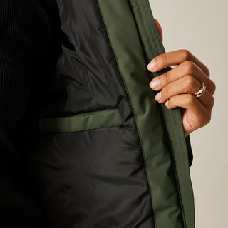Women's Melane Waterproof Insulated Jacket | Khaki Green