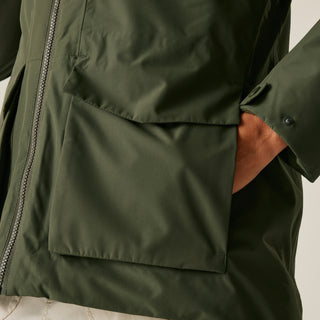 Women's Melane Waterproof Insulated Jacket | Khaki Green