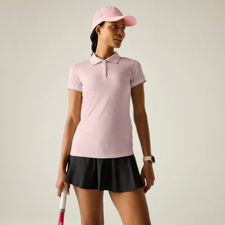 Women's Remex II Active Polo Shirt | Pink Haze Solid