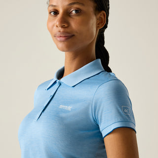 Women's Remex II Active Polo Shirt | Washed Denim