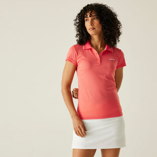 Women's Maverick V Active Polo Shirt | Peach Bloom