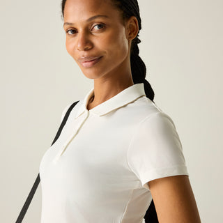 Women's Maverick V Active Polo Shirt | Barely White Beige