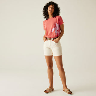 Women's Filandra VX T-Shirt | Peach Bloom Tropics
