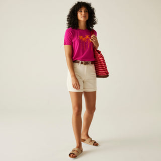 Women's Filandra VX T-Shirt | Pink Fusion Beach Palm