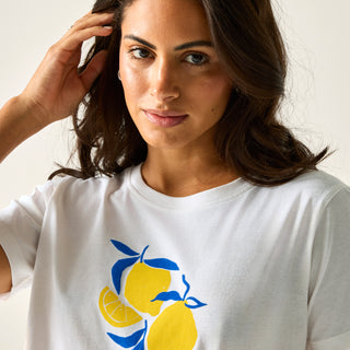 Women's Filandra VX T-Shirt | White Limonata Lemon