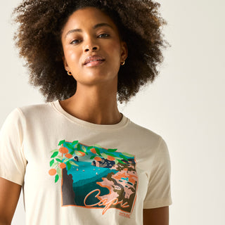 Women's Filandra VX T-Shirt | White Vanilla Capri