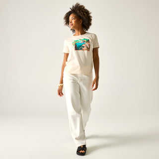 Women's Filandra VX T-Shirt | White Vanilla Capri