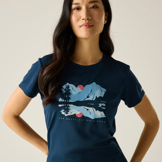 Women's Fingal T-Shirt | Navy Blue