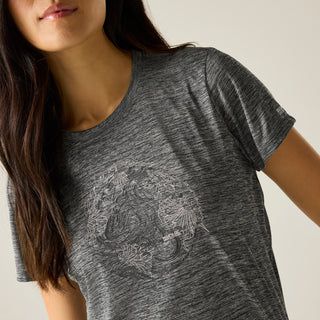 Women's Fingal T-Shirt | Dark Storm Marl