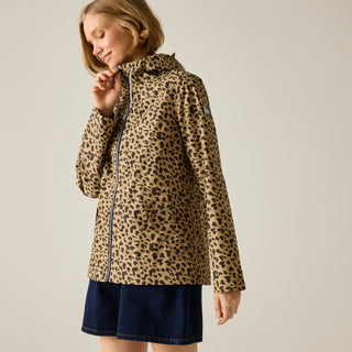 Women's Bayletta Waterproof Jacket | Abstract Leopard Spot