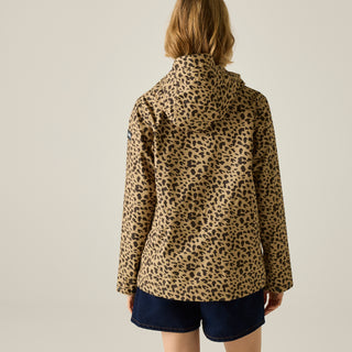 Women's Bayletta Waterproof Jacket | Abstract Leopard Spot