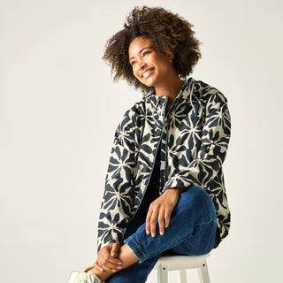 Women's Bayletta Waterproof Jacket | Abstract Foral