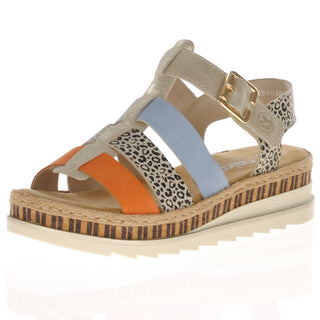 Regina Sandal | Nude Pumpkin