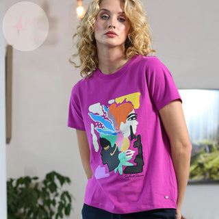 Riley Tee | Magenta