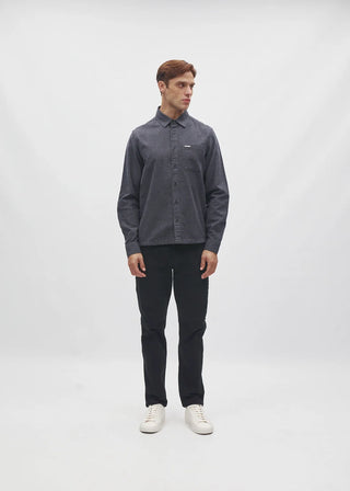 Jenson Overshirt | Charcoal Marl