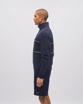 Simon Half Zip | Midnight Blue