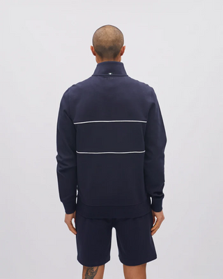 Simon Half Zip | Midnight Blue