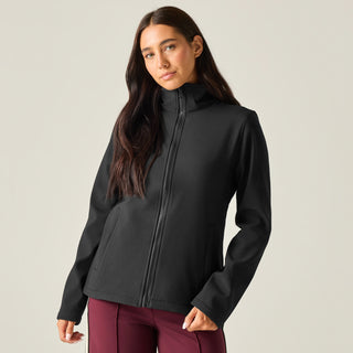 Women's Ablaze Printable Softshell Jacket | Black