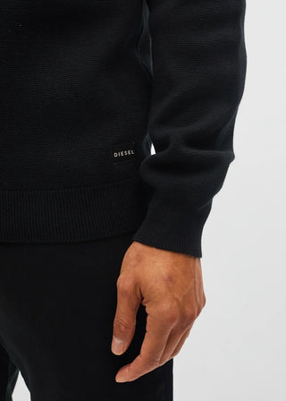 Tully Half Zip Knit | Charcoal Marl