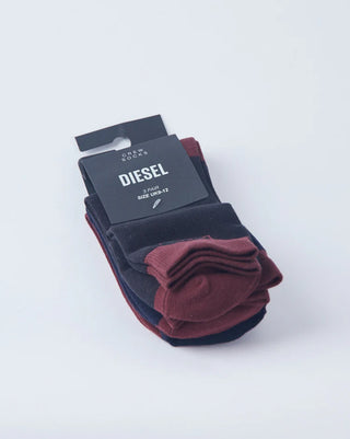 Quinn Socks Black/Port/Navy