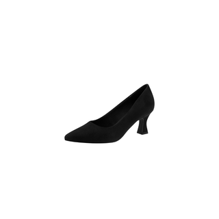 Pointed Court Shoe | Black