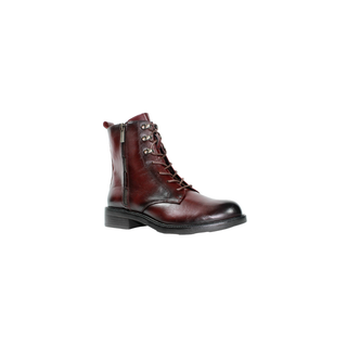 Teddy Biker Boot | Burgundy