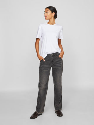 Nora Short Sleeve Tee  | Bright White