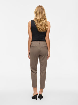 Varone High Waist Slim Leg Pants  | Falcon