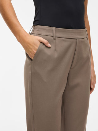 Varone High Waist Slim Leg Pants  | Falcon
