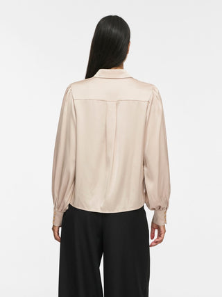 Enna Ravenna Long Sleeve Shirt | Cement