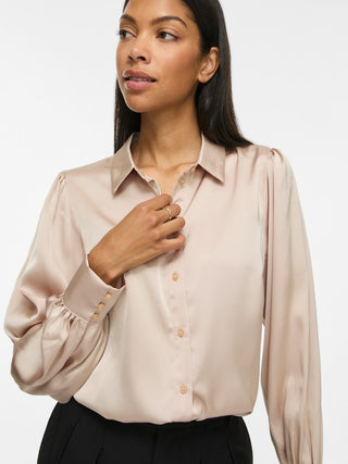 Enna Ravenna Long Sleeve Shirt | Cement