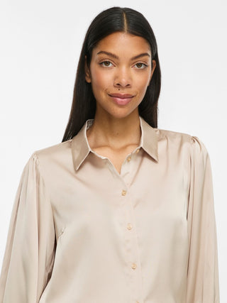 Enna Ravenna Long Sleeve Shirt | Cement