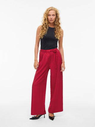 Catalina High Waist Trousers  | Jester Red