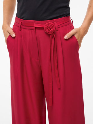 Catalina High Waist Trousers  | Jester Red