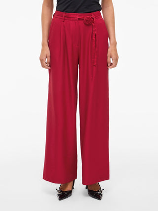 Catalina High Waist Trousers  | Jester Red