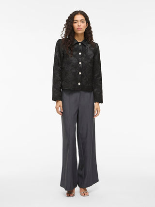 Mai Long Sleeve Blazer | Black Beauty