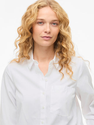 Darma Long Sleeve Regular Shirt | Bright White