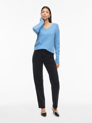 Viril V Neck Long Sleeve Top | All Aboard