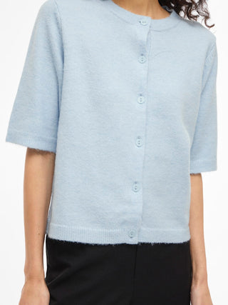 Liga 2/4 Round Neck Knit Cardigan | Nantucket Breeze