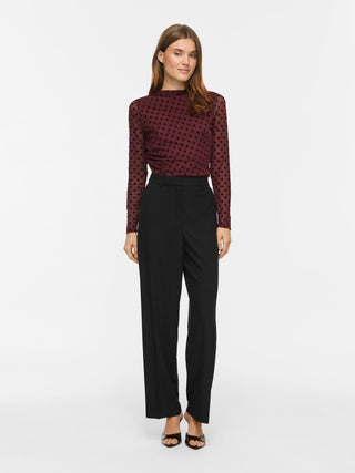 Rikke Long Sleeve Funnel Top | Port Royale