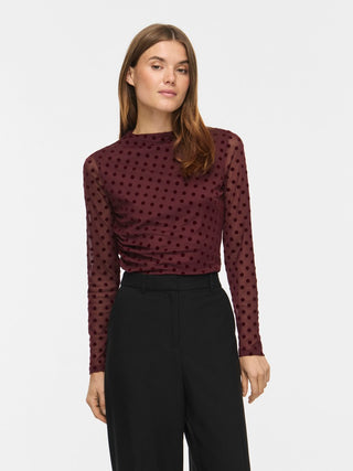Rikke Long Sleeve Funnel Top | Port Royale