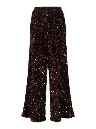 Faith High Waist Trousers | Coffee Bean