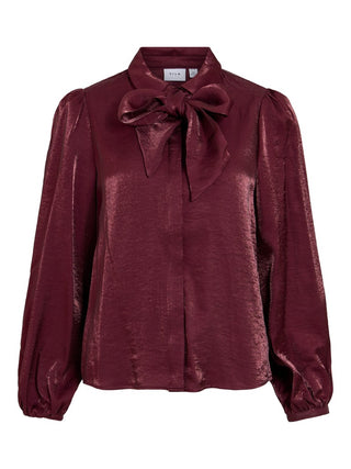 Eloise Long Sleeve Bow Top | Port Royale