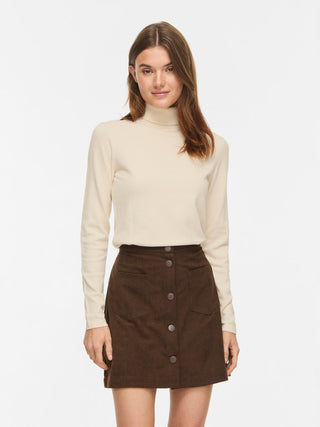 Malu Rollneck Long Sleeve Top | Sandshell